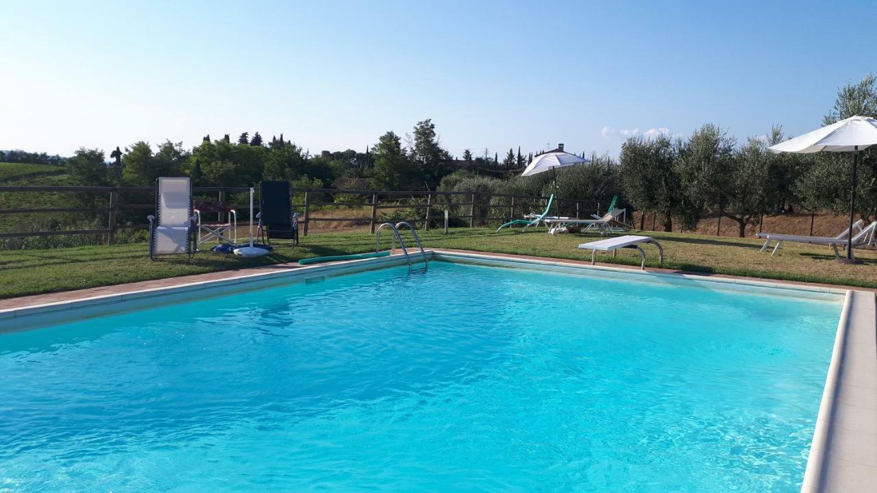 La Tosca Country House Apartment San Gimignano Exterior photo